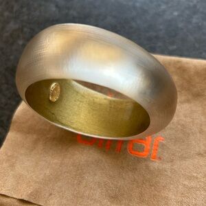 Alexis Bittar tapered lucite Bangle Bracelet